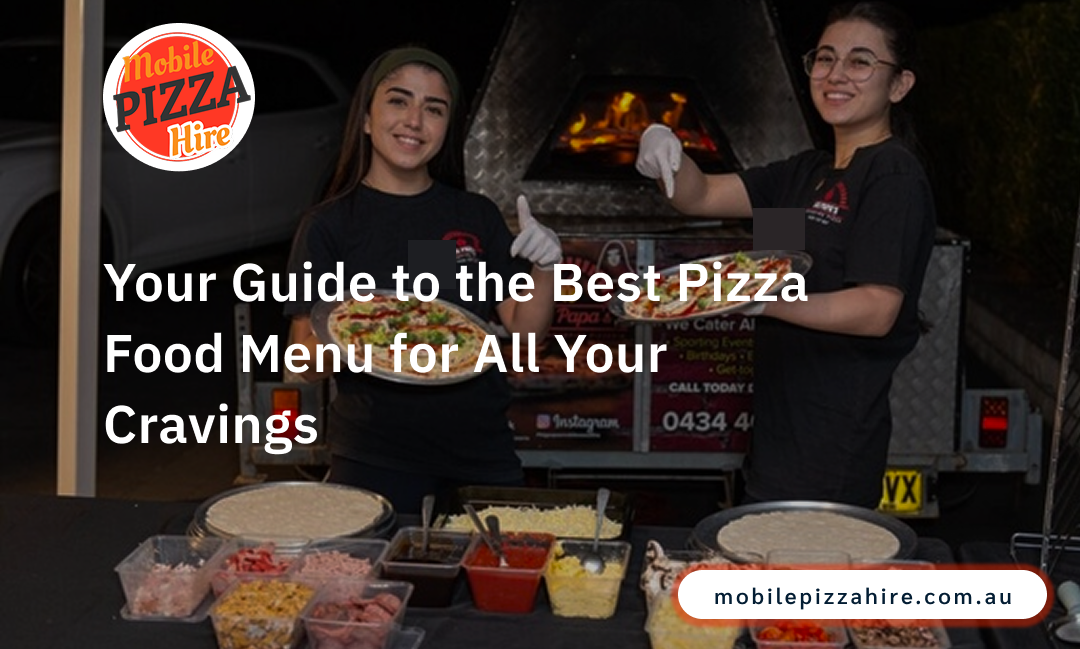 pizza food menu